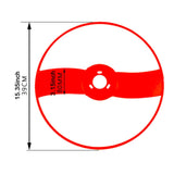 Maxbell Grass Trimmer Guard Lightweight Gardening Tool Maintenance Proctection Cover Red L