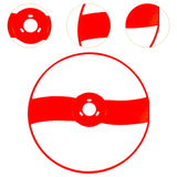 Maxbell Grass Trimmer Guard Lightweight Gardening Tool Maintenance Proctection Cover Red L