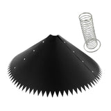 Maxbell Squirrel Baffle for Bird Feeder Pole Decor for Lawn Hanging Bird Feeder Yard