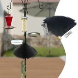 Maxbell Squirrel Baffle for Bird Feeder Pole Decor for Lawn Hanging Bird Feeder Yard