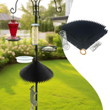 Maxbell Squirrel Baffle for Bird Feeder Pole Decor for Lawn Hanging Bird Feeder Yard