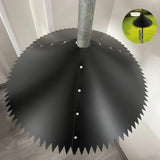 Maxbell Squirrel Baffle for Bird Feeder Pole Decor for Lawn Hanging Bird Feeder Yard