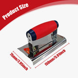 Maxbell Plaster Trowel Professional Concrete Tool for Masonry Cement Hand Plastering Concrete Edger