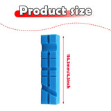Maxbell 2x Vise Jaw Pads Multi Groove Textured Inserts for Woodworking Clamping 4.5inch
