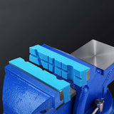 Maxbell 2x Vise Jaw Pads Multi Groove Textured Inserts for Woodworking Clamping 4.5inch