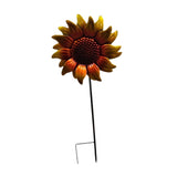 Maxbell Sunflower Garden Stake Fashion Sturdy Faux Flower for Courtyard Lawn