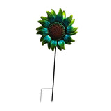 Maxbell Sunflower Garden Stake Fashion Sturdy Faux Flower for Courtyard Lawn