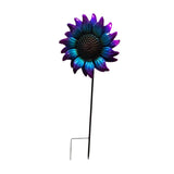 Maxbell Sunflower Garden Stake Fashion Sturdy Faux Flower for Courtyard Lawn