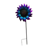 Maxbell Sunflower Garden Stake Fashion Sturdy Faux Flower for Courtyard Lawn