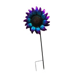 Maxbell Sunflower Garden Stake Fashion Sturdy Faux Flower for Courtyard Lawn