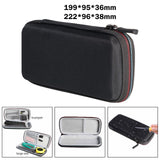Maxbell Hard Tools Storage Case Multifunctional   Mesh Inner Pocket  199x95x36mm