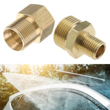 Maxbell Pressure Washer Coupler Adapter Hose Connector Easy to Use Sturdy Attachment Style A