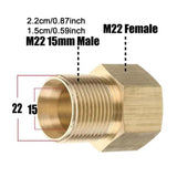 Maxbell Pressure Washer Coupler Adapter Hose Connector Easy to Use Sturdy Attachment Style A