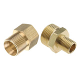 Maxbell Pressure Washer Coupler Adapter Hose Connector Easy to Use Sturdy Attachment Style A