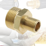 Maxbell Pressure Washer Coupler Adapter Hose Connector Easy to Use Sturdy Attachment Style C