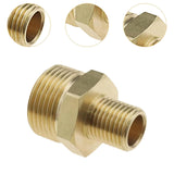 Maxbell Pressure Washer Coupler Adapter Hose Connector Easy to Use Sturdy Attachment Style D