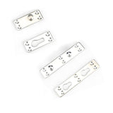 Maxbell 4Pcs Bed Rail Fasteners Premium Connector Iron Thickened Connecting Fittings Single Peg