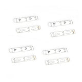 Maxbell 4Pcs Bed Rail Fasteners Premium Connector Iron Thickened Connecting Fittings Double Peg