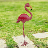 Maxbell Garden Statue Flamingo Sculpture Animal Figurine for Porch