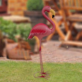 Maxbell Garden Statue Flamingo Sculpture Animal Figurine for Porch
