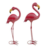 Maxbell Garden Statue Flamingo Sculpture Animal Figurine for Porch
