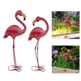 Maxbell Garden Statue Flamingo Sculpture Animal Figurine for Porch