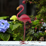 Maxbell Garden Statue Flamingo Sculpture Animal Figurine for Porch