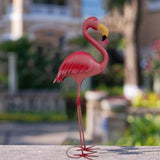 Maxbell Garden Statue Flamingo Sculpture Animal Figurine for Porch