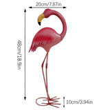 Maxbell Garden Statue Flamingo Sculpture Animal Figurine for Porch