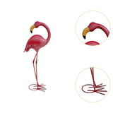 Maxbell Garden Statue Flamingo Sculpture Animal Figurine for Porch