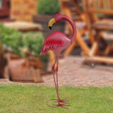 Maxbell Garden Statue Flamingo Sculpture Animal Figurine for Porch