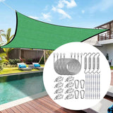 Maxbell Shade Hardware Kit for Square and Rectangle Sun for Backpacking Patio 84pcs