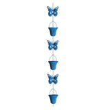 Maxbell Rain Gutter Chain Garden Rainwater Catcher for Backyard Divert Water