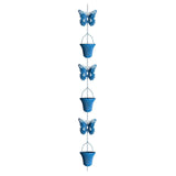 Maxbell Rain Gutter Chain Garden Rainwater Catcher for Backyard Divert Water