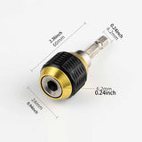 Maxbell Self Locking Drill Bit Holder Power Tool Accessories Hex Shank Extension Rod