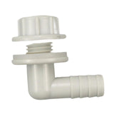 Maxbell Elbow Connector Hose Nozzle Adapter for Fish Tank Irrigation System Aquarium Gray
