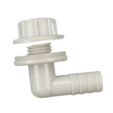 Maxbell Elbow Connector Hose Nozzle Adapter for Fish Tank Irrigation System Aquarium Gray