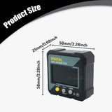 Maxbell Inclinometer Digital Angle Finder for Woodworking Measurement Tool Carpentry Style C