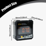 Maxbell Inclinometer Digital Angle Finder for Woodworking Measurement Tool Carpentry Style D