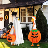 Maxbell Halloween Goose Costume Festival Cosplay Outdoor Yard Decor Role Play Outfit Spirit Style