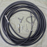 Maxbell Drain Cleaner with Gloves Metall Drain Opener for Shower Sink Bathroom Basin 4M