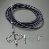 Maxbell Drain Cleaner with Gloves Metall Drain Opener for Shower Sink Bathroom Basin 5M