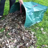 Maxbell Yard Waste Bag Recycling Trash Bag for Debris Leaves Grass Clippings Camping 150L