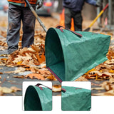 Maxbell Yard Waste Bag Recycling Trash Bag for Debris Leaves Grass Clippings Camping 150L