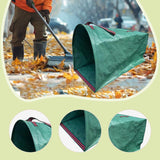 Maxbell Yard Waste Bag Recycling Trash Bag for Debris Leaves Grass Clippings Camping 200L