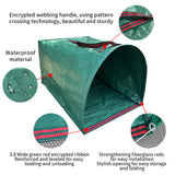 Maxbell Yard Waste Bag Recycling Trash Bag for Debris Leaves Grass Clippings Camping 200L