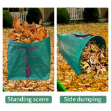 Maxbell Yard Waste Bag Recycling Trash Bag for Debris Leaves Grass Clippings Camping 200L