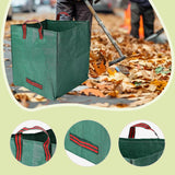 Maxbell Leaf Bag Reusable Yard Leaf Waste Bag for Leaves Grass Clippings Weeds 50cmx50cmx50cm