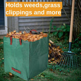 Maxbell Leaf Bag Reusable Yard Leaf Waste Bag for Leaves Grass Clippings Weeds 50cmx50cmx50cm