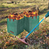 Maxbell Leaf Bag Reusable Yard Leaf Waste Bag for Leaves Grass Clippings Weeds 65cmx65cmx65cm